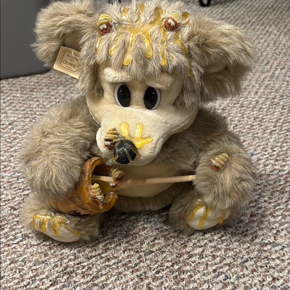 Charming Honey Bear Plush Toy